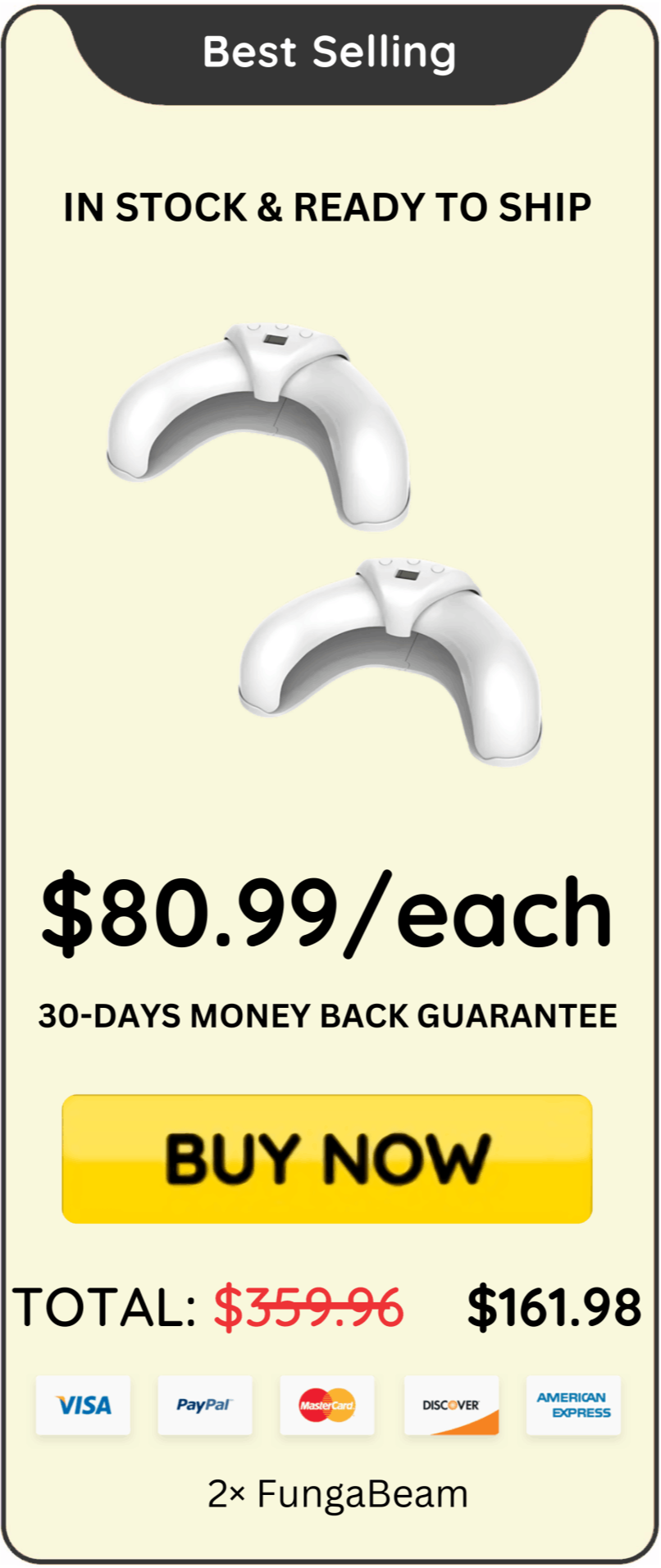 FungaBeam offer price 